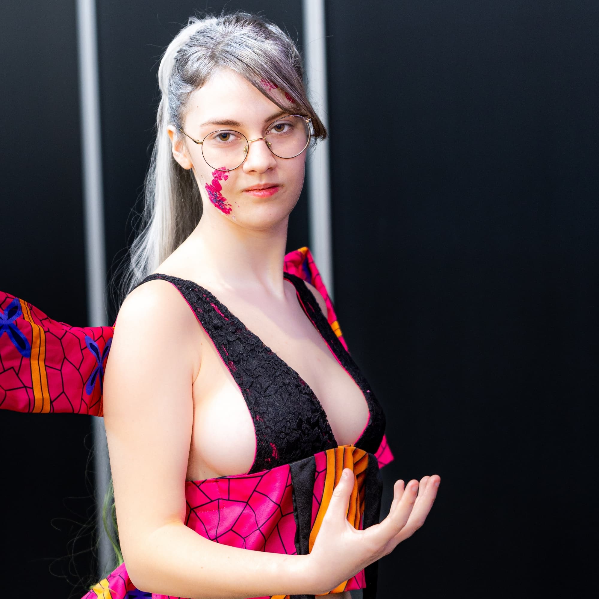 Daki - Demon Slayer cosplay photoshoot cover