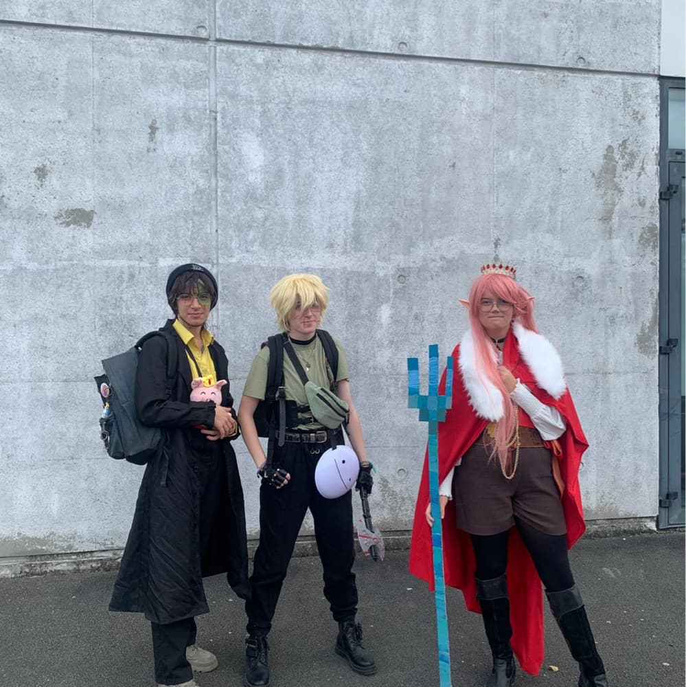 Technoblade - Minecraft cosplay photoshoot cover