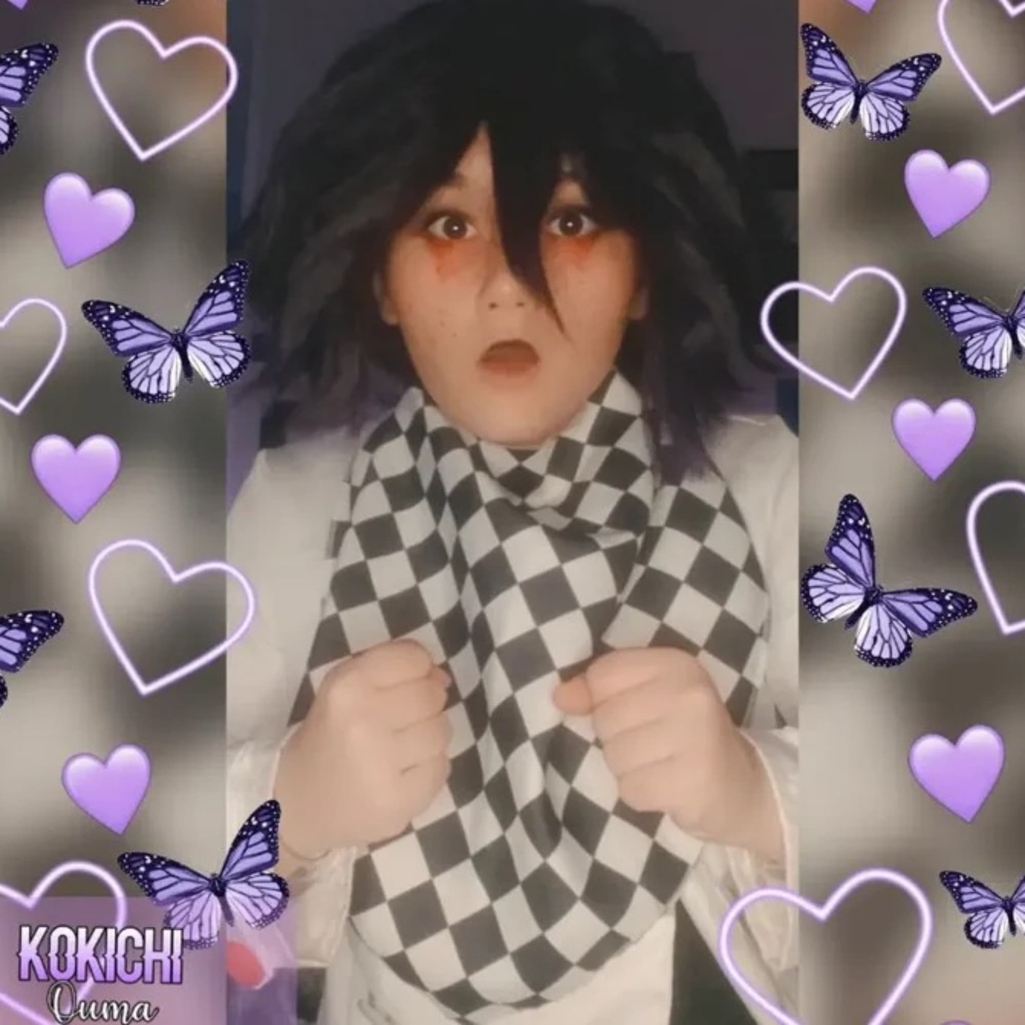Kokichi Oma  - Danganronpa cosplay photoshoot cover