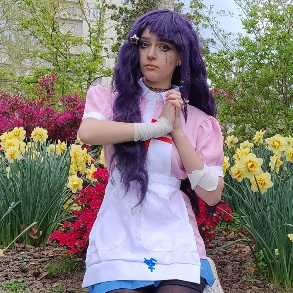 Mikan - Danganronpa cosplay photoshoot cover