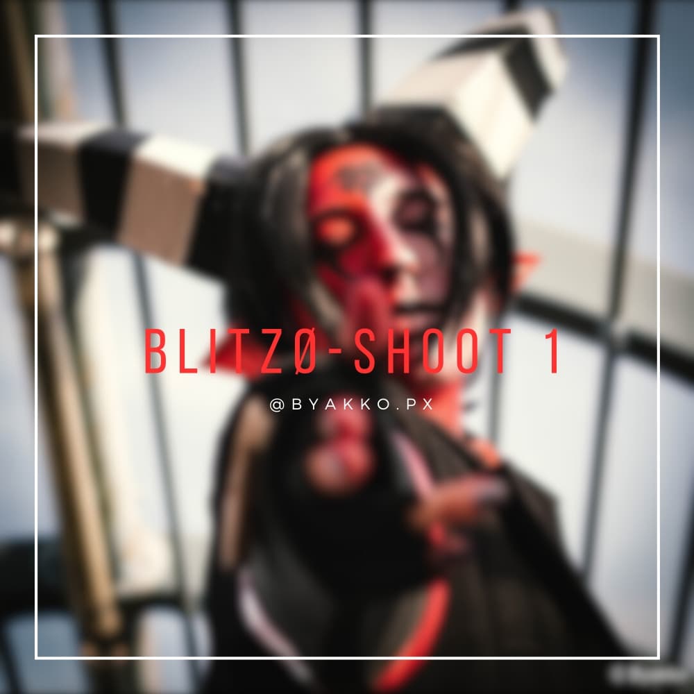 Blitz - v1 - Helluva Boss cosplay photoshoot cover