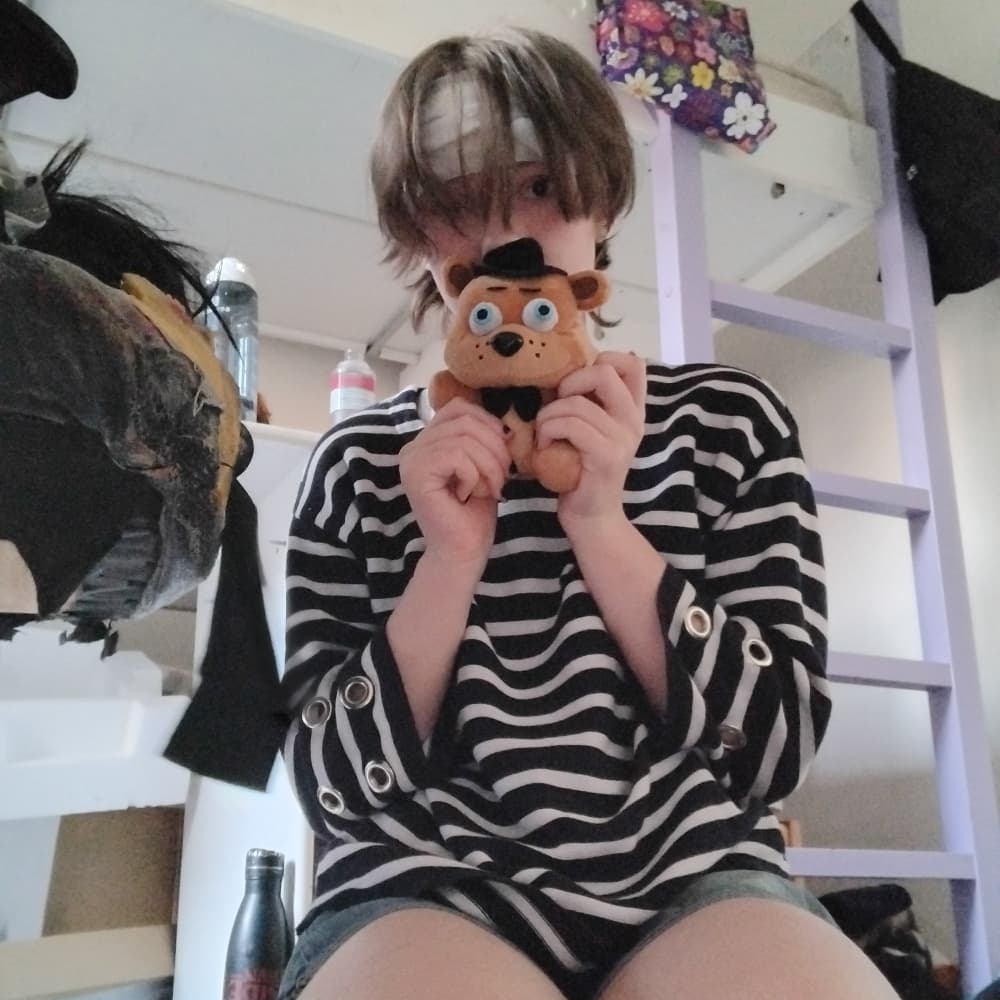 Evan afton - Five Nights at Freddy's cosplay photoshoot cover