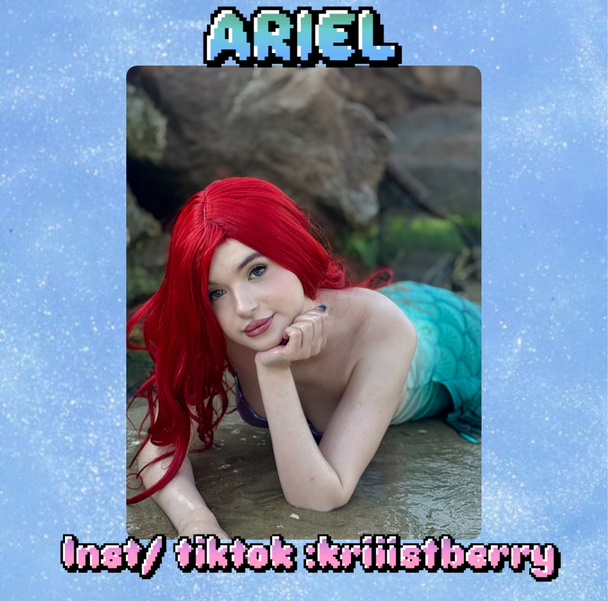 Ariel - The Little Mermaid cosplay photoshoot cover