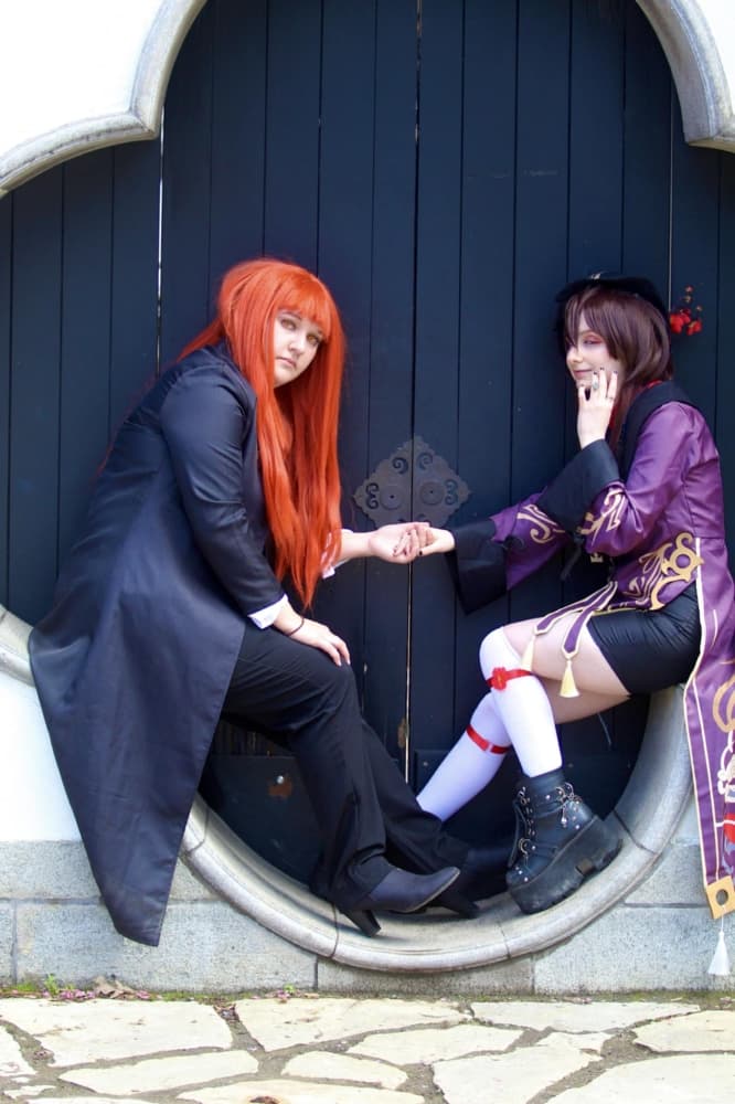 Hu Tao x Makima - Photo 1