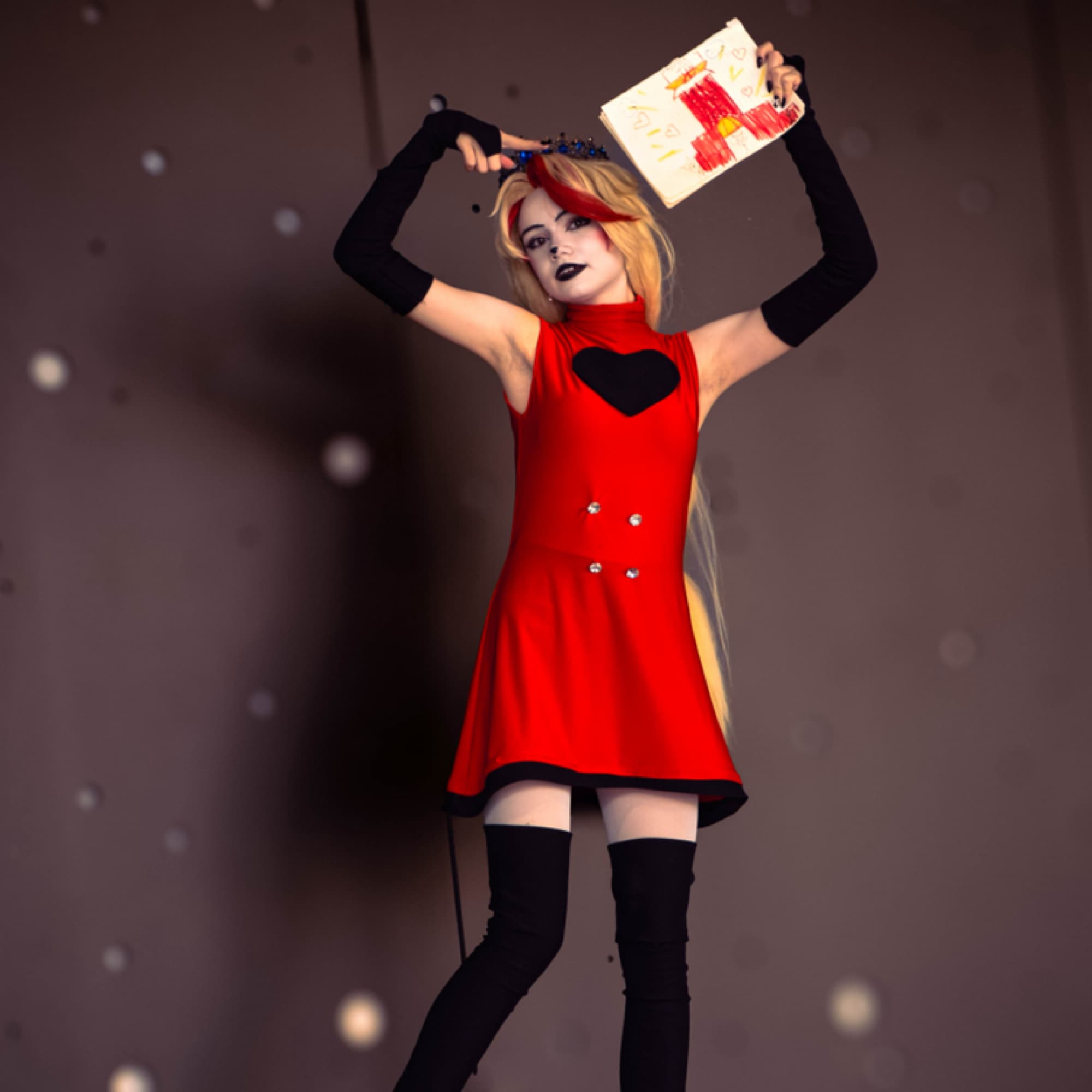 Charlie Morningstar - Hazbin Hotel cosplay photoshoot cover
