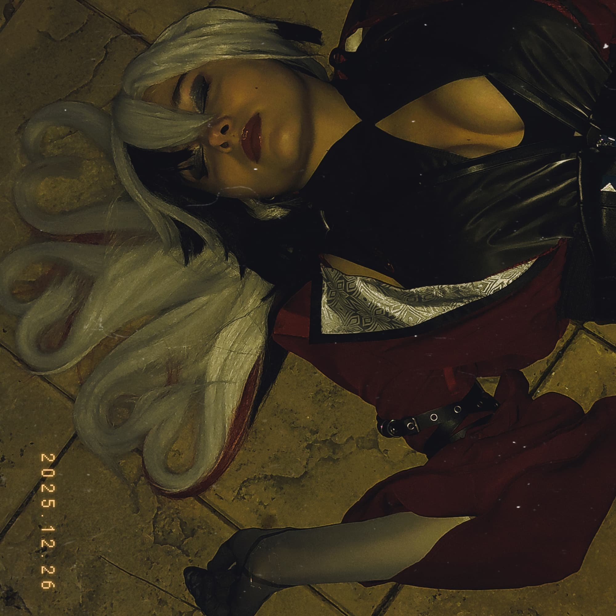 Arlecchino - Genshin Impact cosplay photoshoot cover