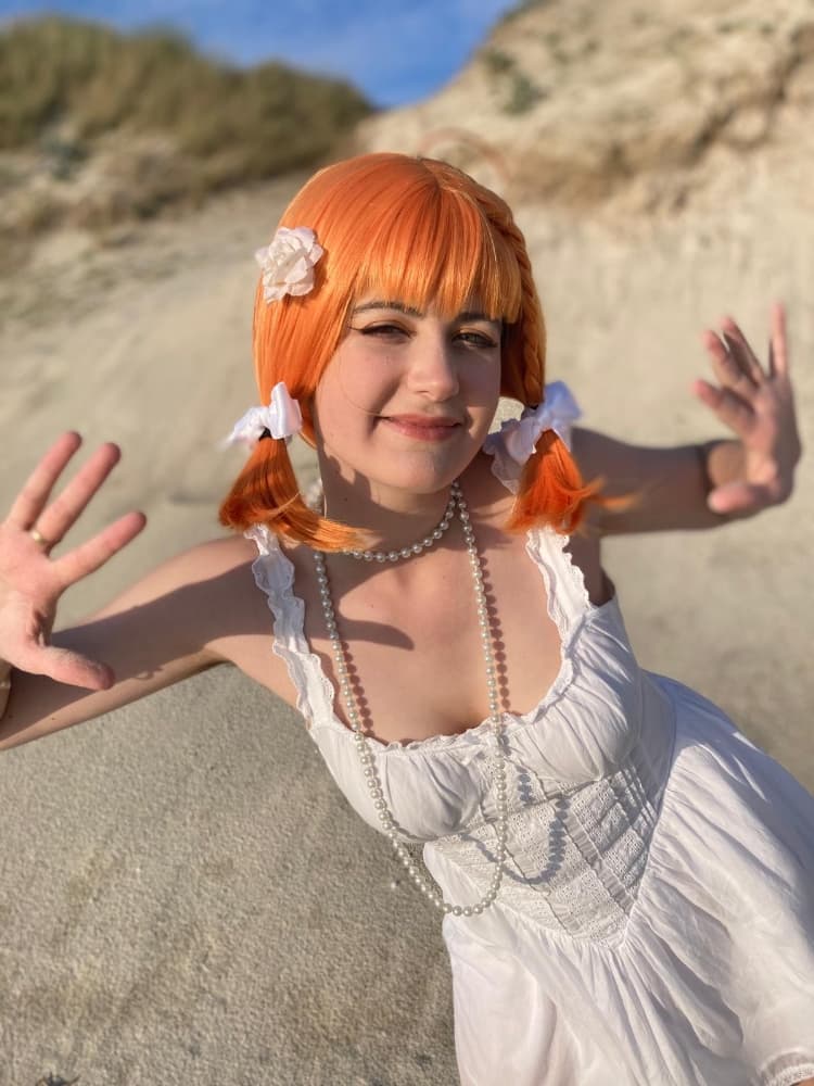 Chika white dress 2 - Photo 16