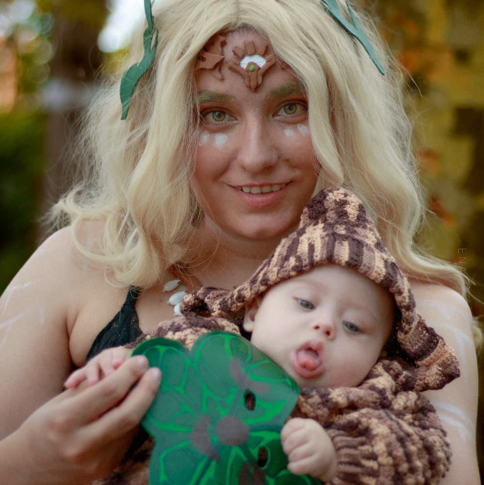 Sonia + bébé Korogu