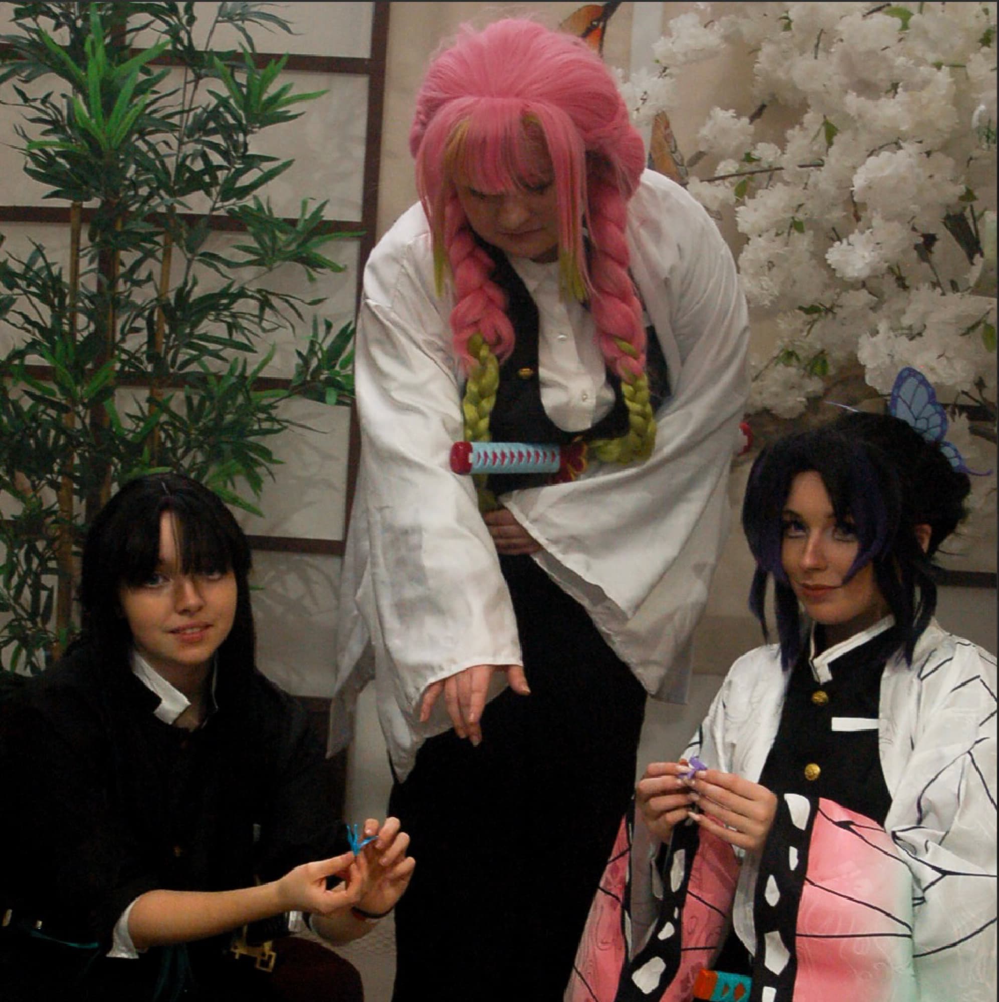 Mitsuri kanroji 🌸 - Demon Slayer cosplay photoshoot cover