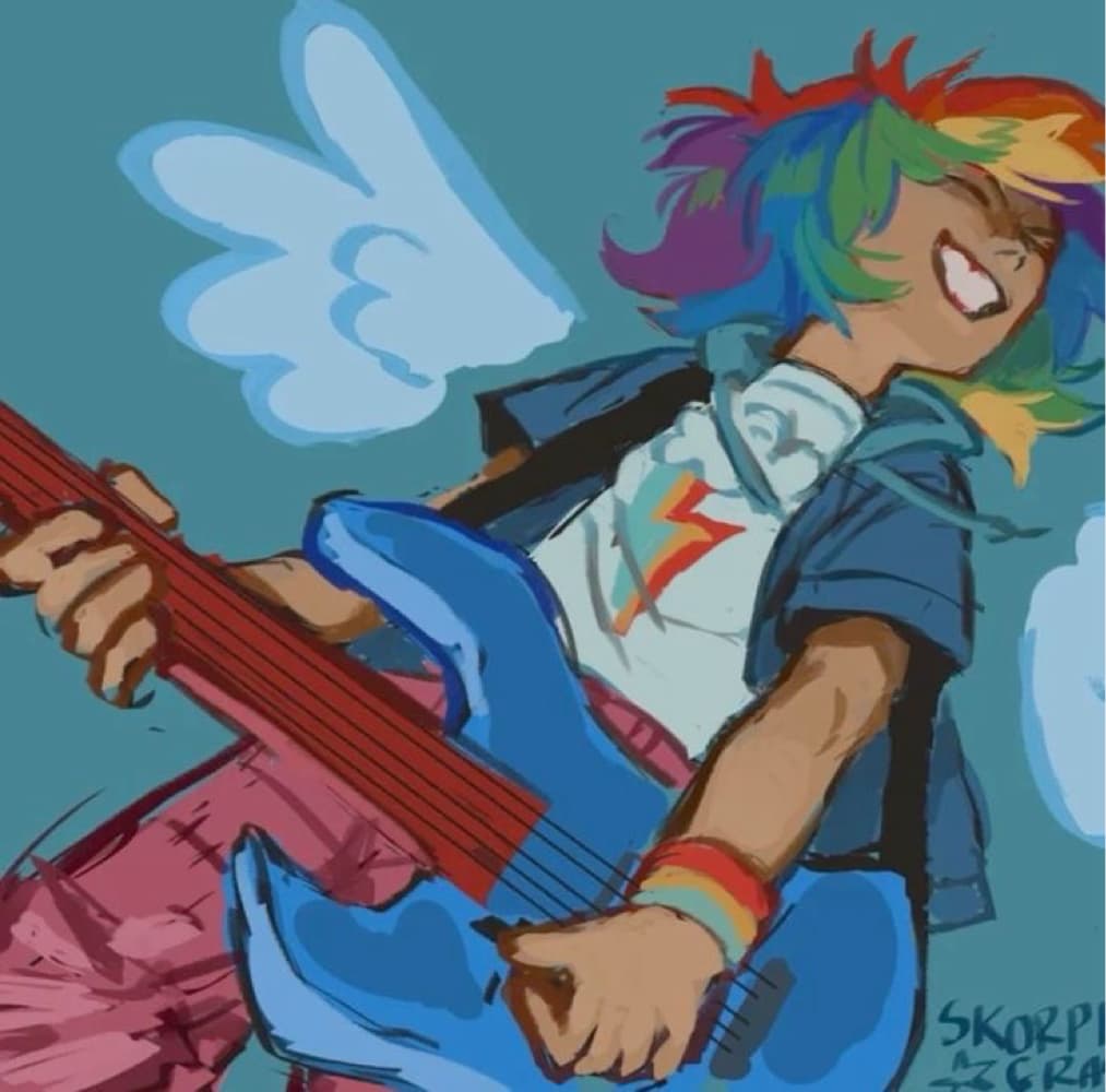 Rainbow Dash male ver/EG