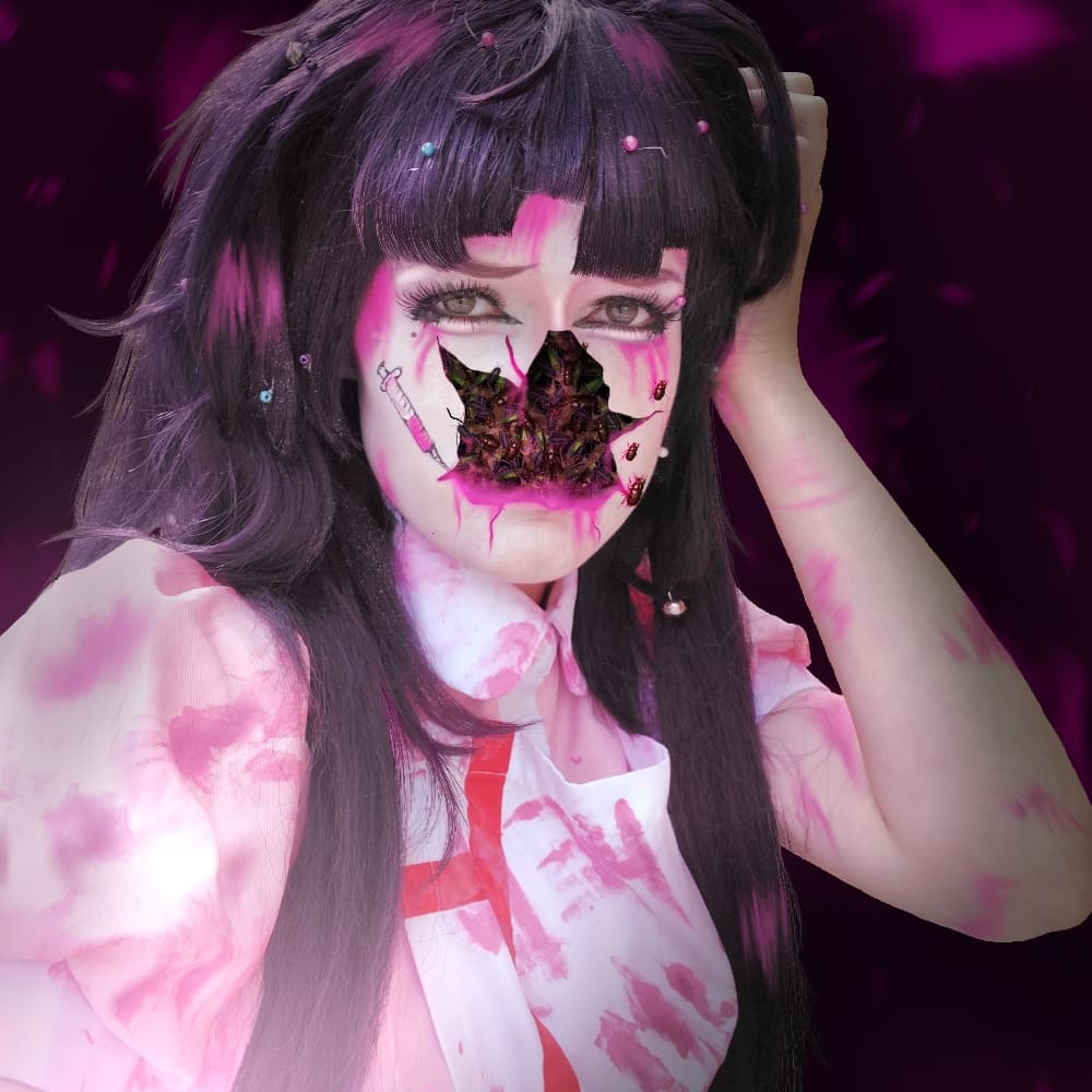 Mikan tsumuki  - Danganronpa cosplay photoshoot cover