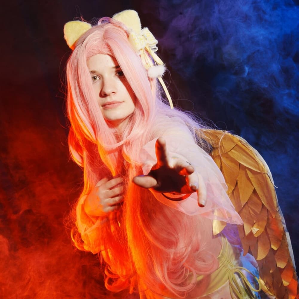 Fluttershy  - My Little Pony cosplay photoshoot cover