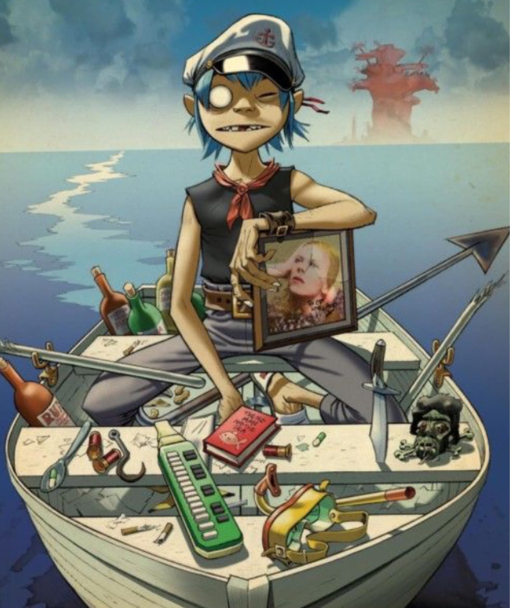 2D plastic beach 