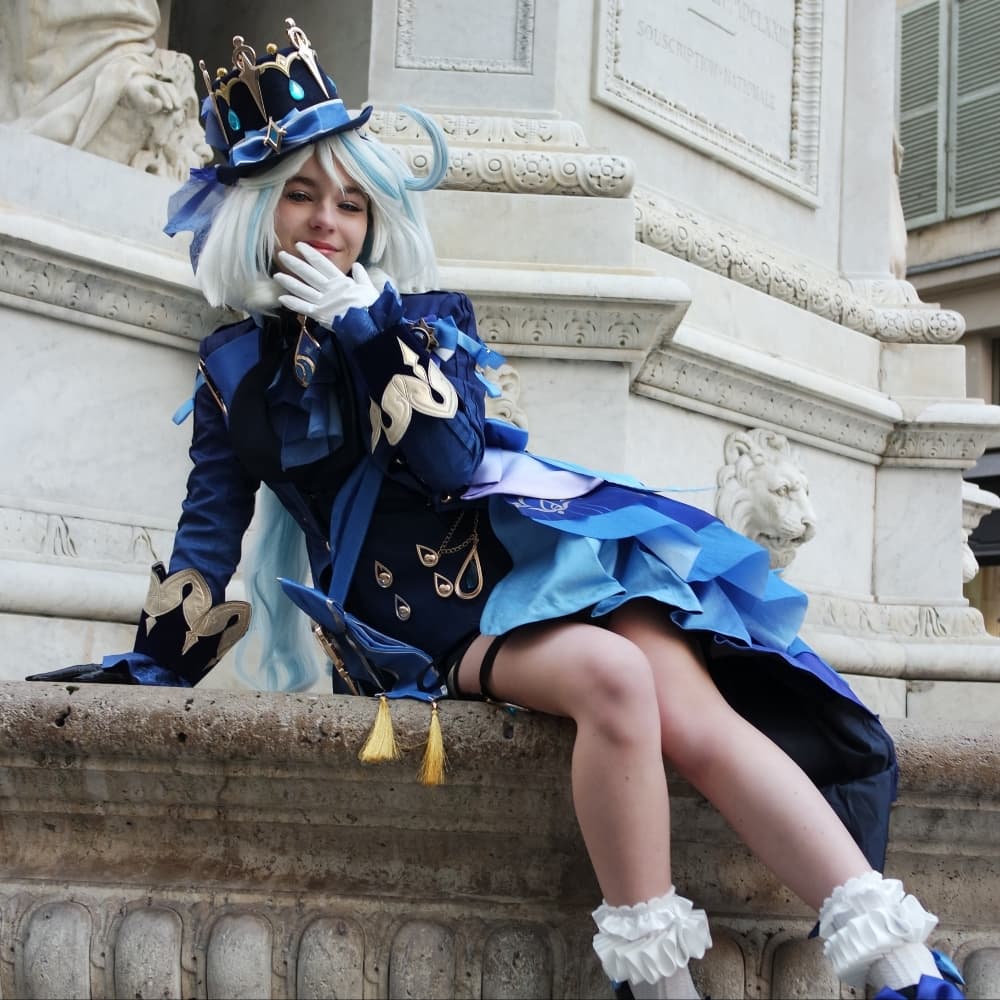 Furina - Genshin Impact cosplay photoshoot cover
