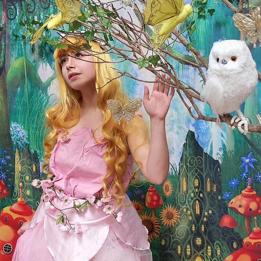 Aurore Fairy - Sleeping Beauty cosplay photoshoot cover