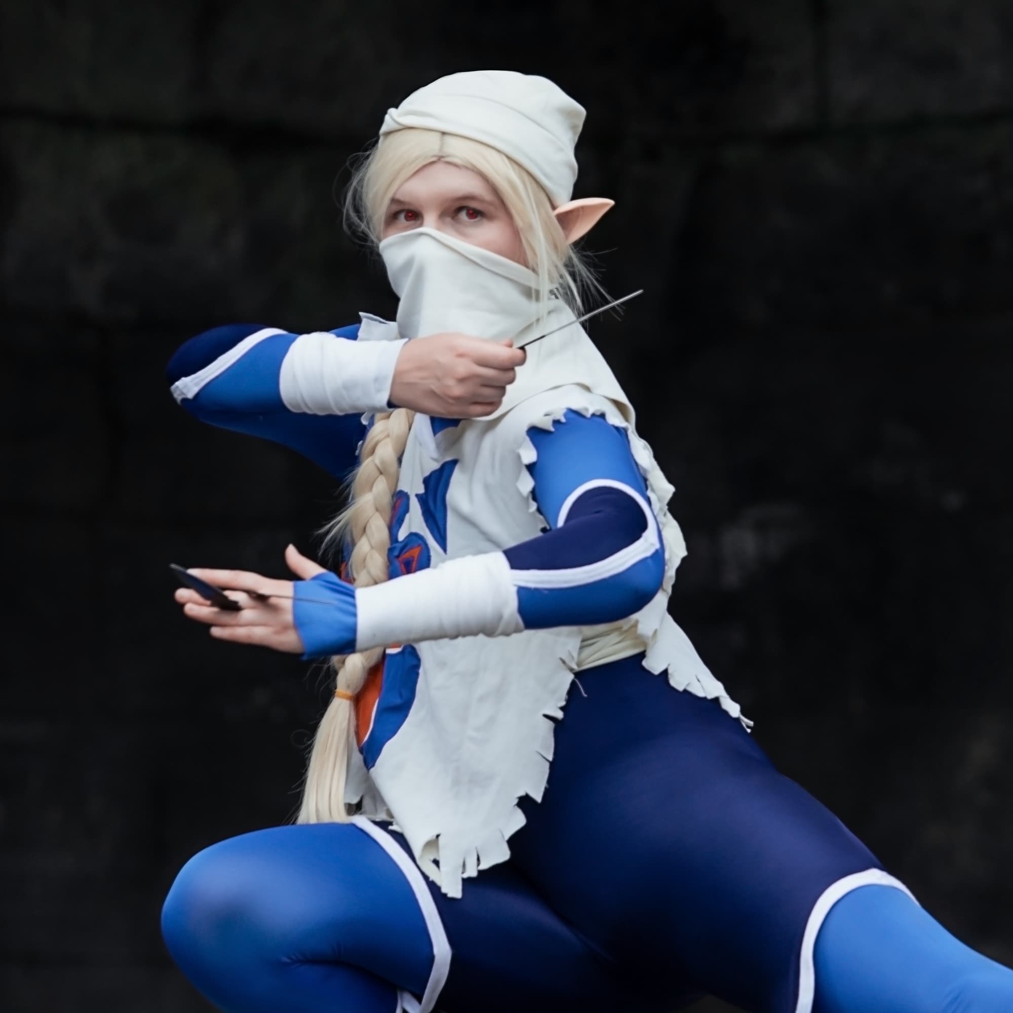 Shiek - The Legend of Zelda cosplay photoshoot cover