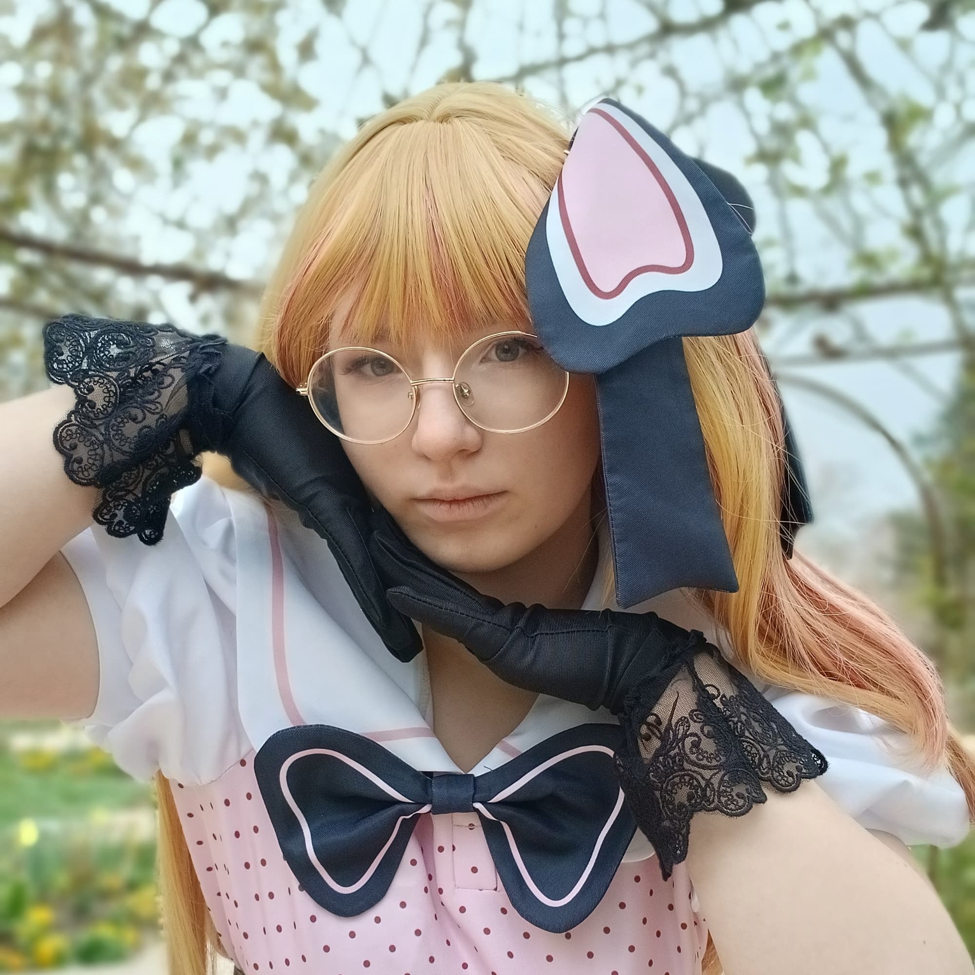 Ruby Hoshino - Oshi no Ko cosplay photoshoot cover