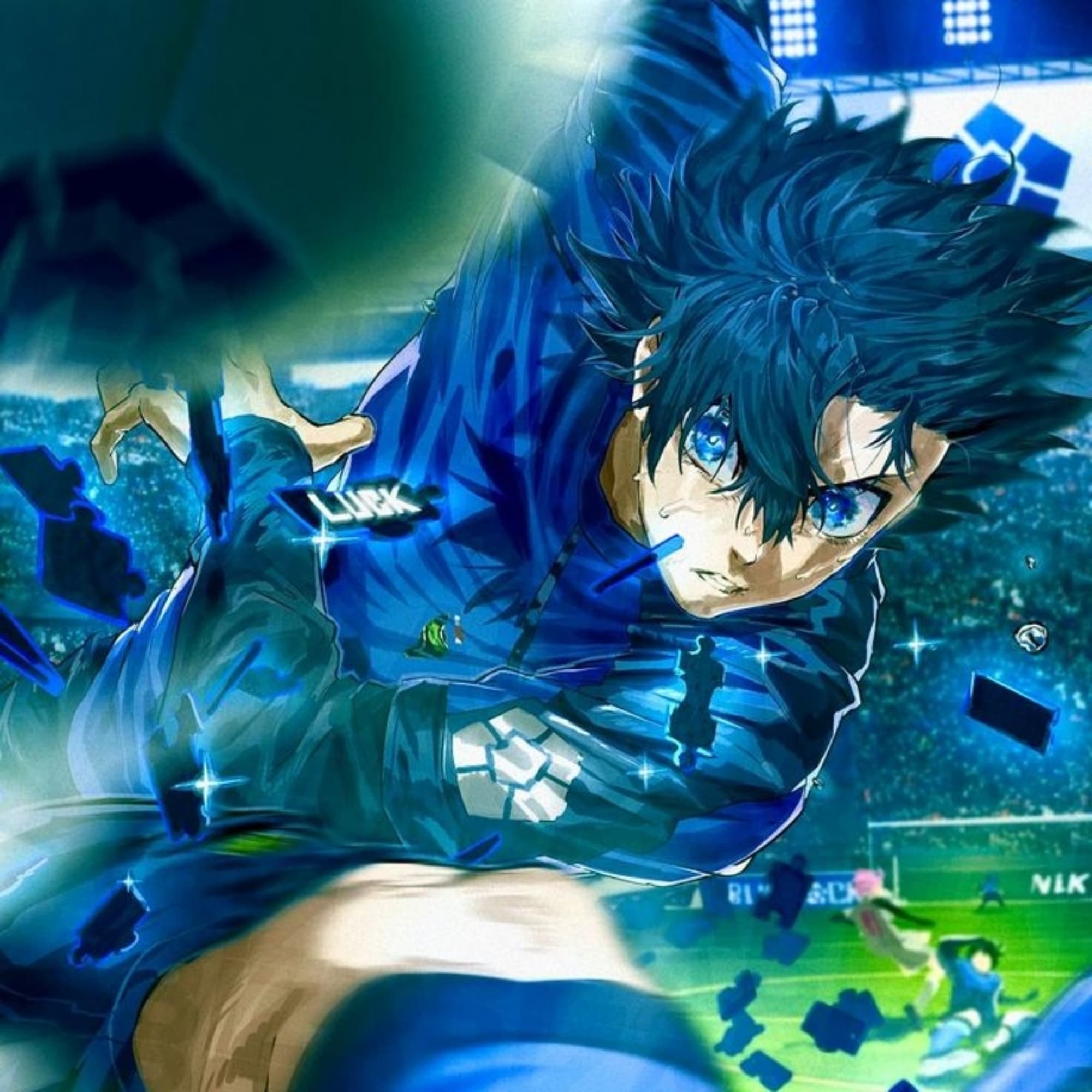 Isagi - Blue Lock cosplay photoshoot cover