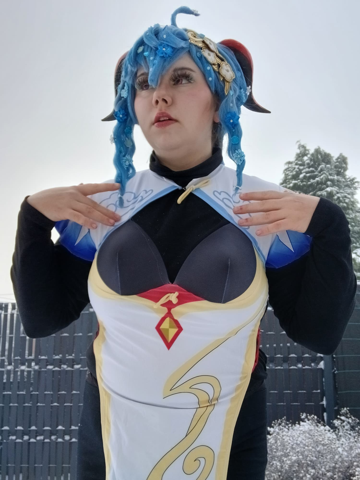 Ganyu in snow - Photo 1