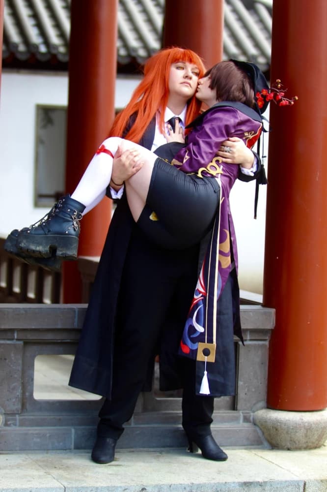 Hu Tao x Makima - Photo 14