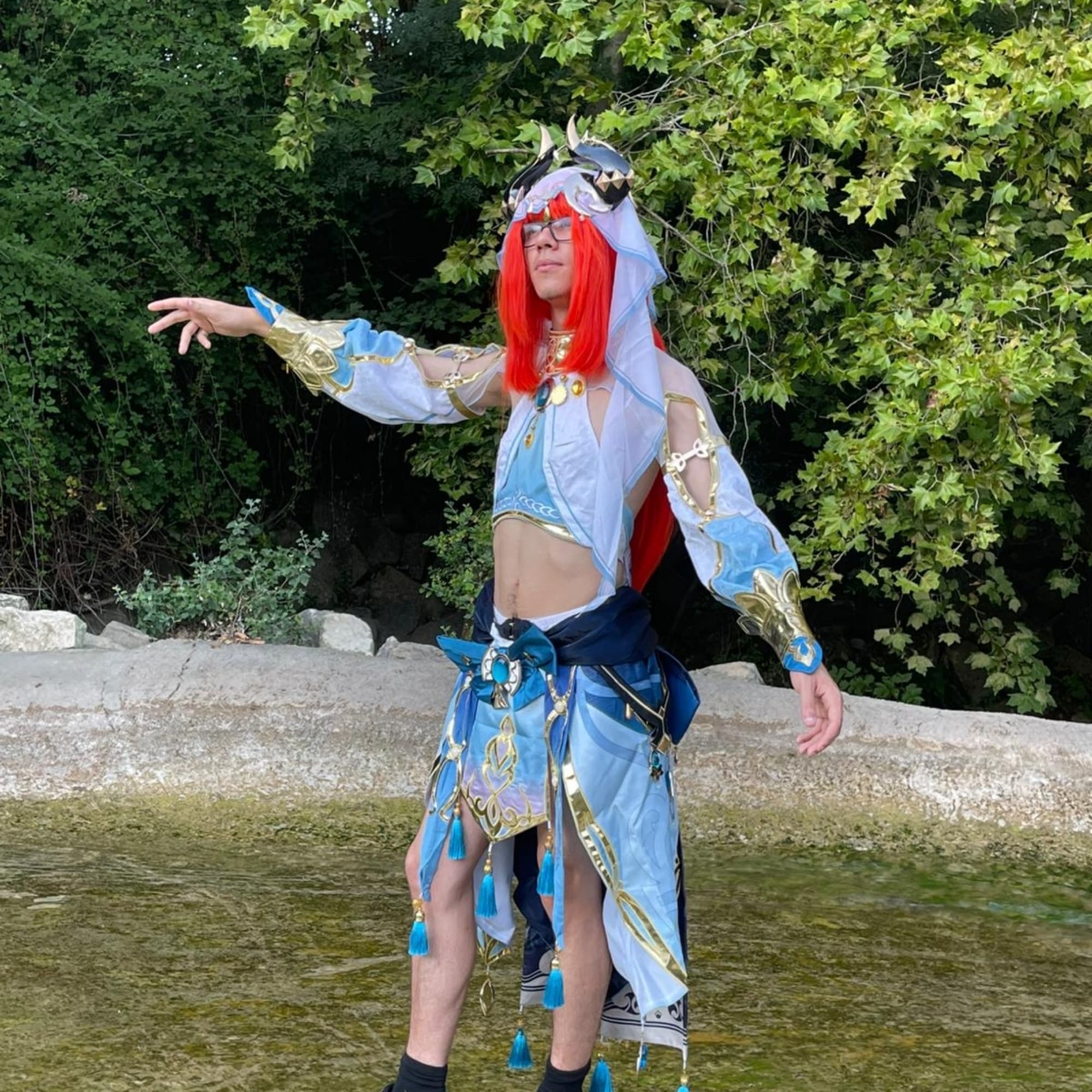 Nilou - Genshin Impact cosplay photoshoot cover