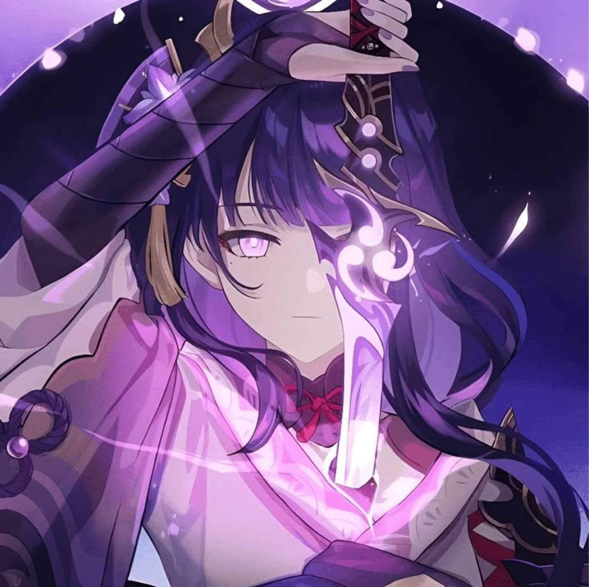 Raiden  - Genshin Impact cosplay photoshoot cover