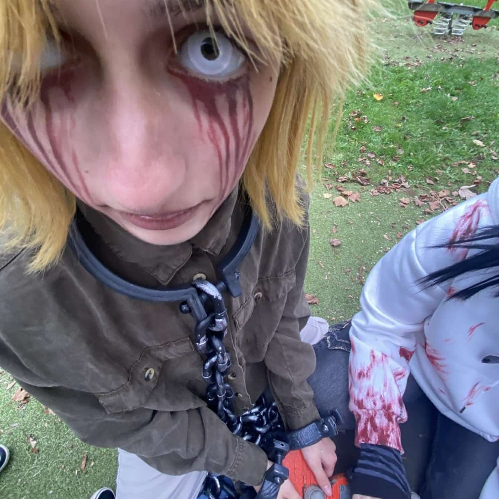 Ben - Creepypasta cosplay photoshoot cover