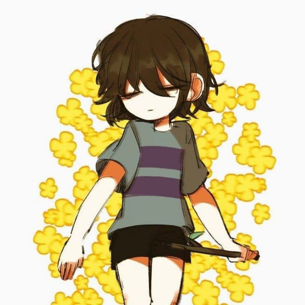 Frisk - Undertale cosplay photoshoot cover