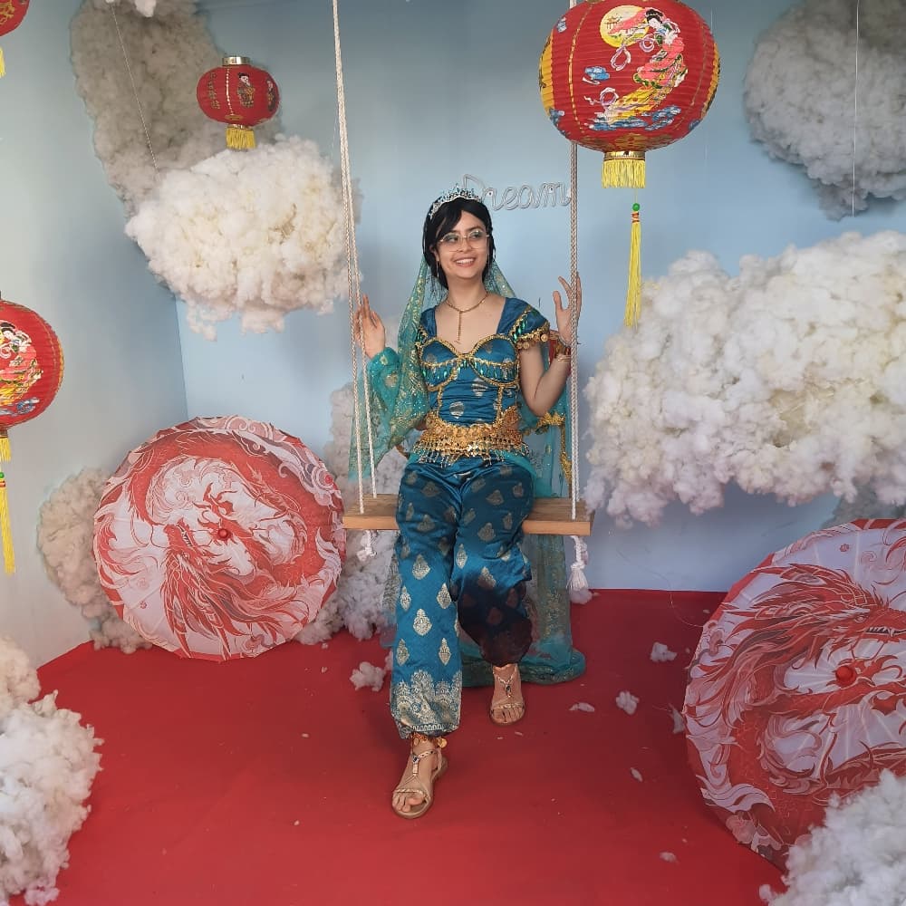 Jasmine - Aladdin cosplay photoshoot cover