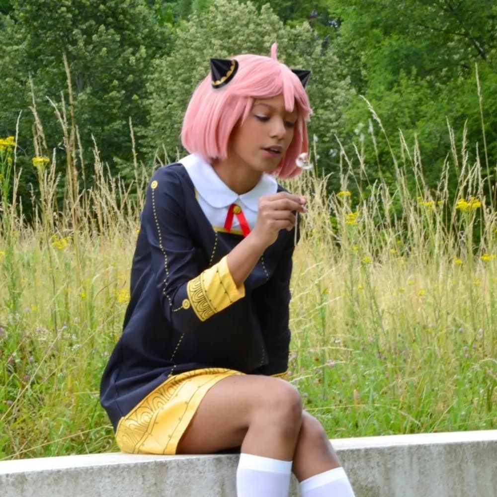 Anya Forger - Spy x Family cosplay photoshoot cover