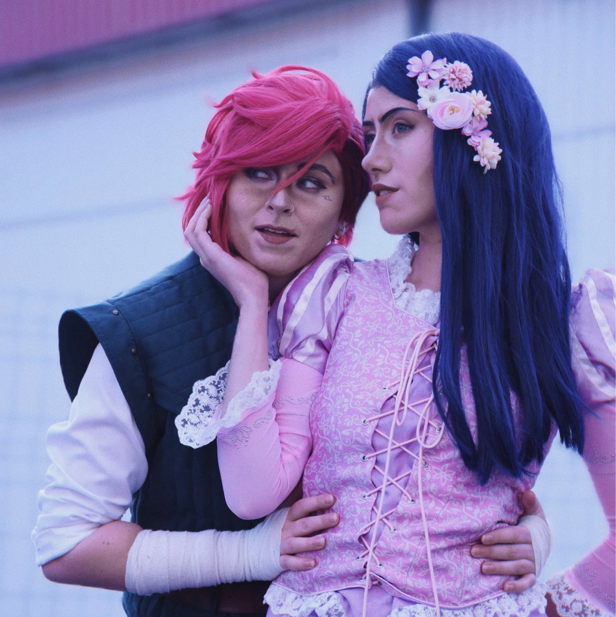 Caitvi Rapunzel AU  - Arcane cosplay photoshoot cover