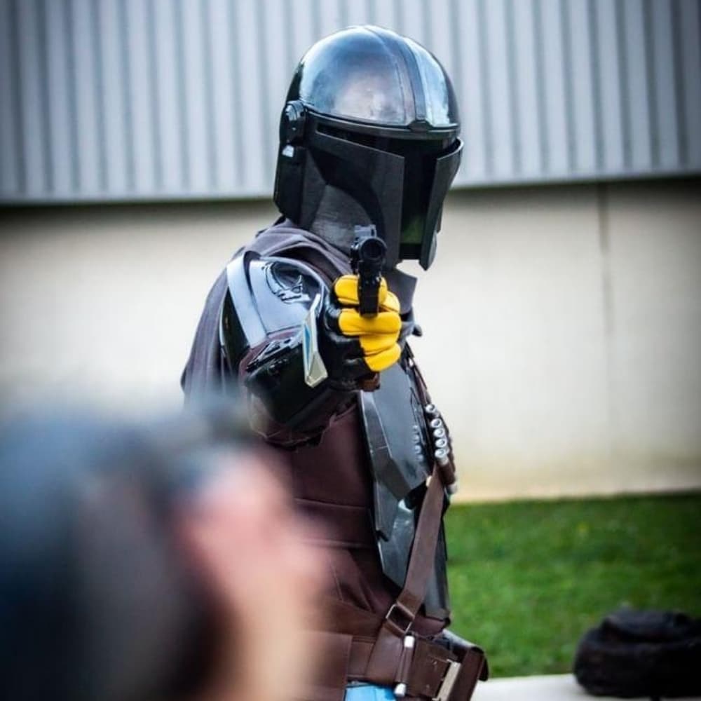 Din Djarin - Star Wars cosplay photoshoot cover