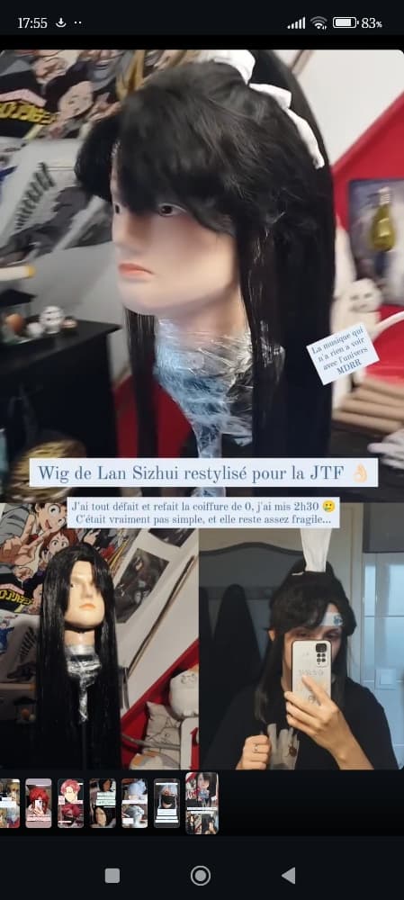 Shizui custom wig - Photo 2