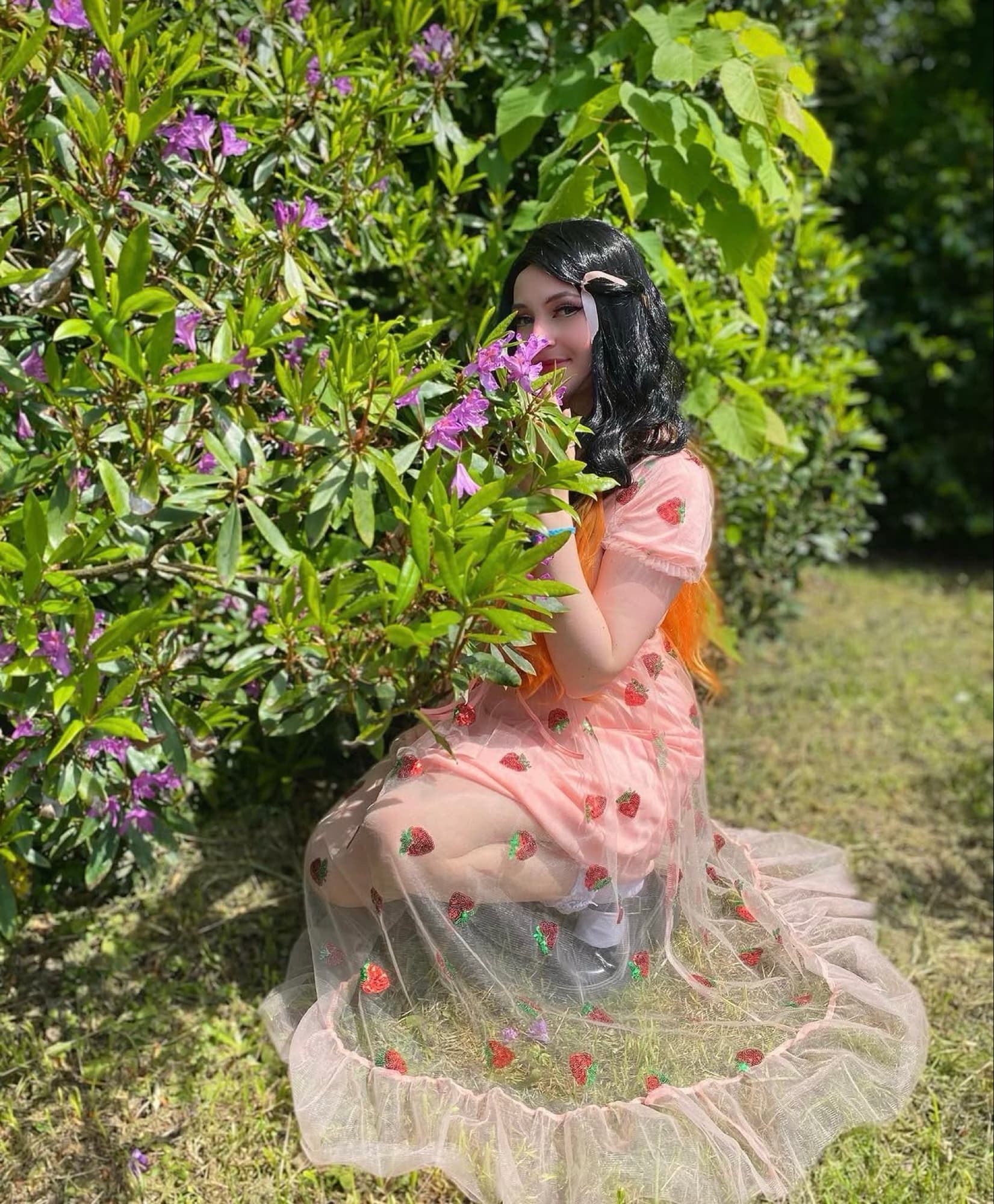 Nezuko robe fraise - Photo 3