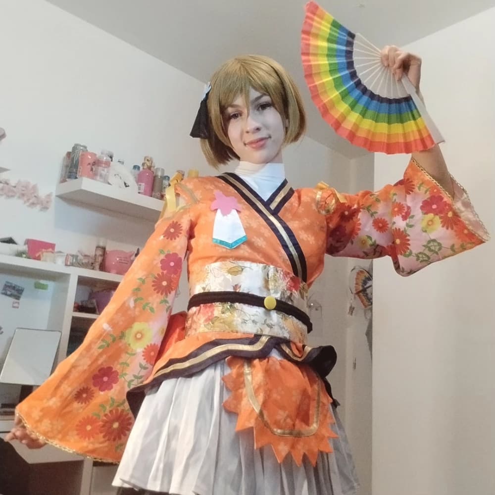 Hanayo Angelic Angel - Love Live cosplay photoshoot cover