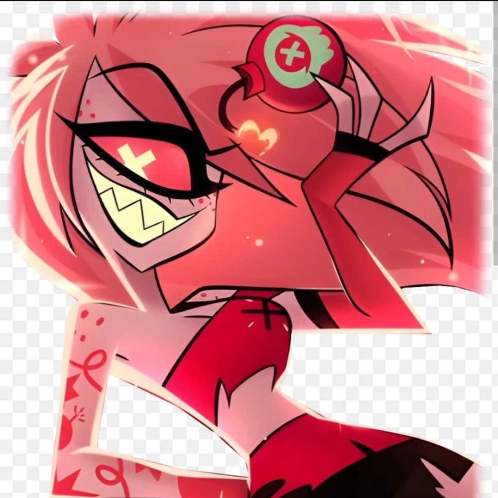 Création Cherry bomb - Hazbin Hotel cosplay photoshoot cover