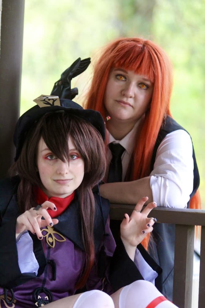 Hu Tao x Makima - Photo 63