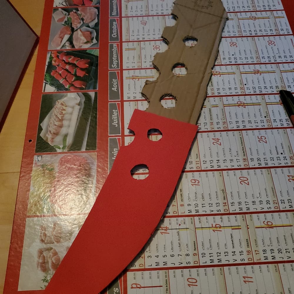 3ème étape : collage