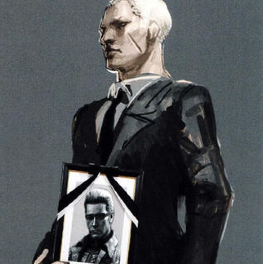 Jake M.(Wesker’s funeral)