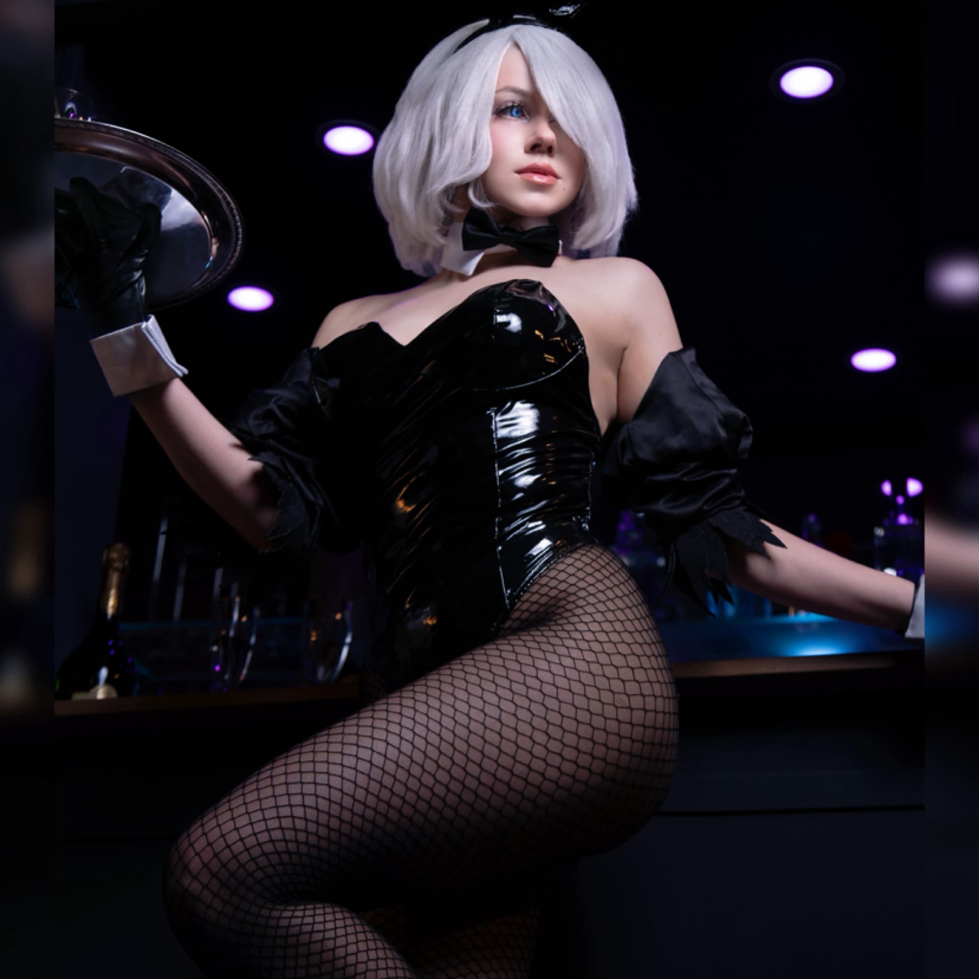 2B Bunny - NieR cosplay photoshoot cover