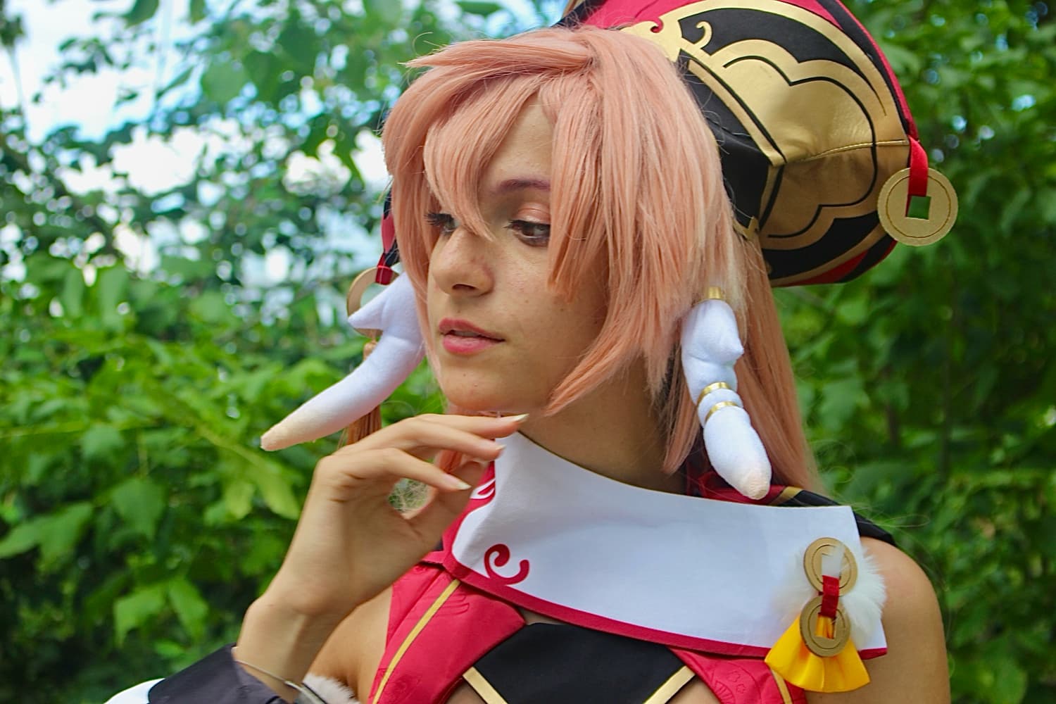 Yanfei - Genshin Impact cosplay photoshoot cover