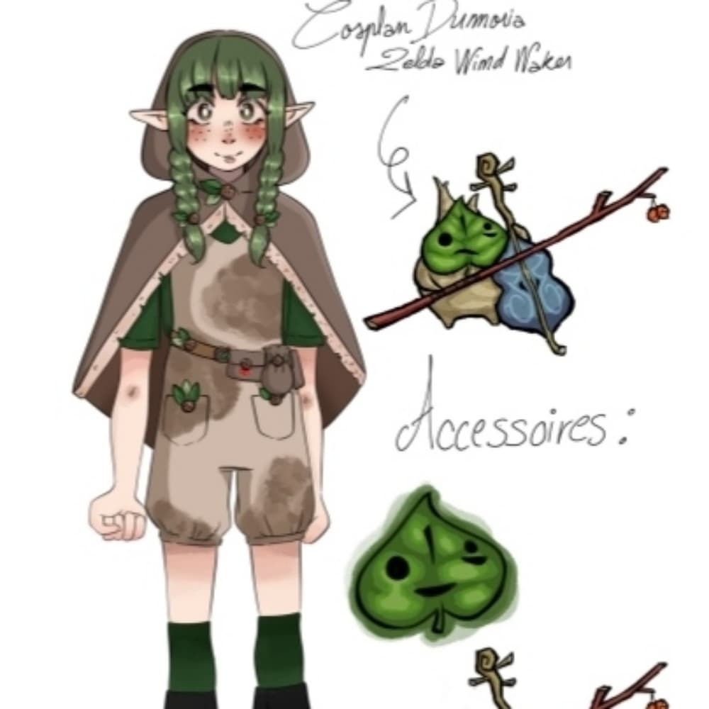 Dumoria - The Legend of Zelda cosplay photoshoot cover