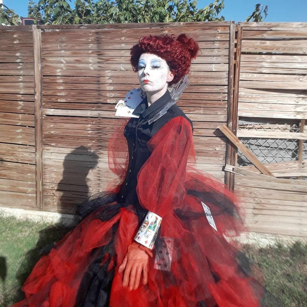 Reine de cœur/rouge