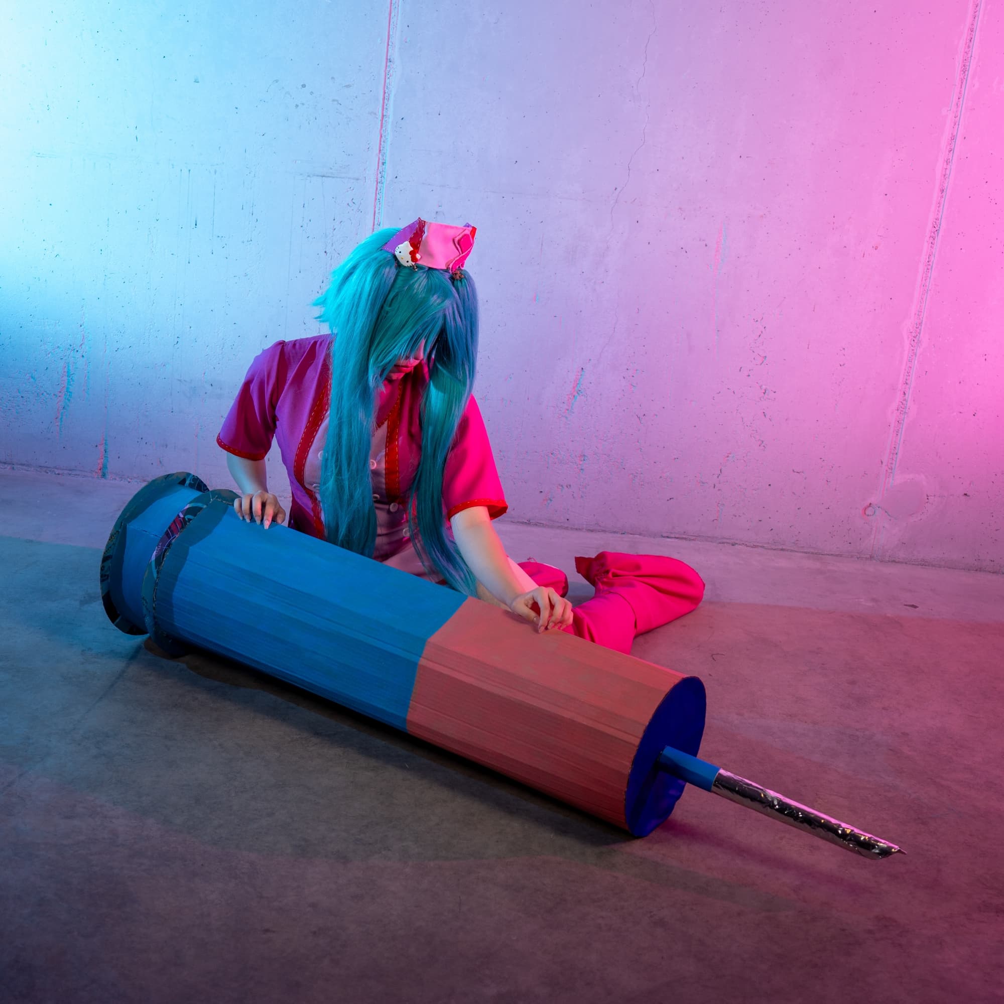 Miku love ward ♡! - Vocaloid cosplay photoshoot cover
