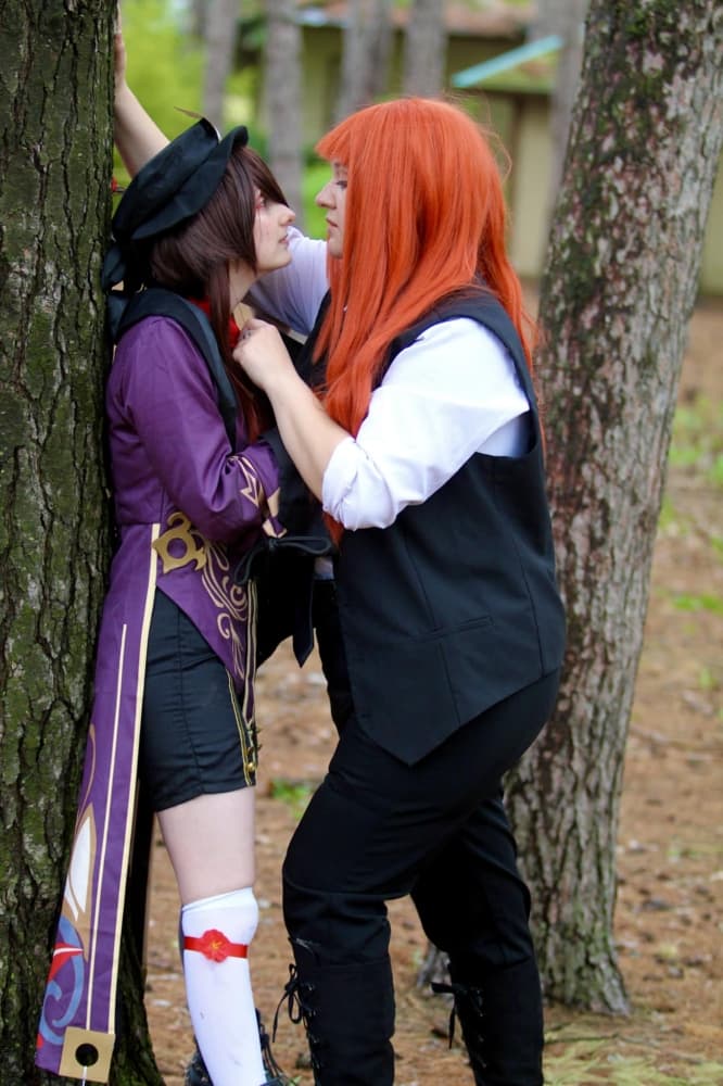 Hu Tao x Makima - Photo 40