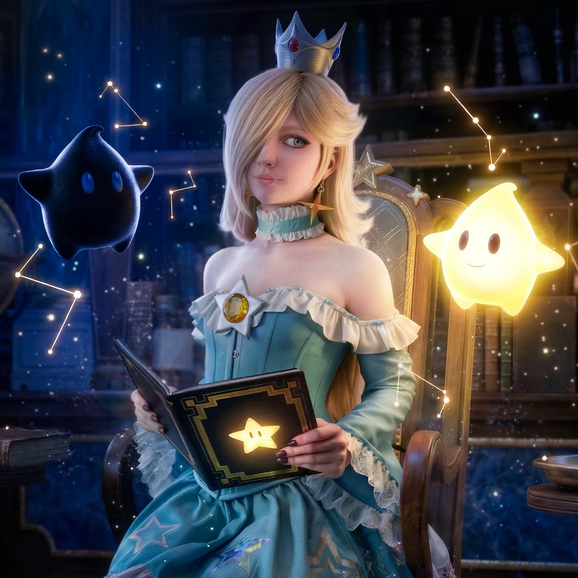 Harmonie - Mario cosplay photoshoot cover