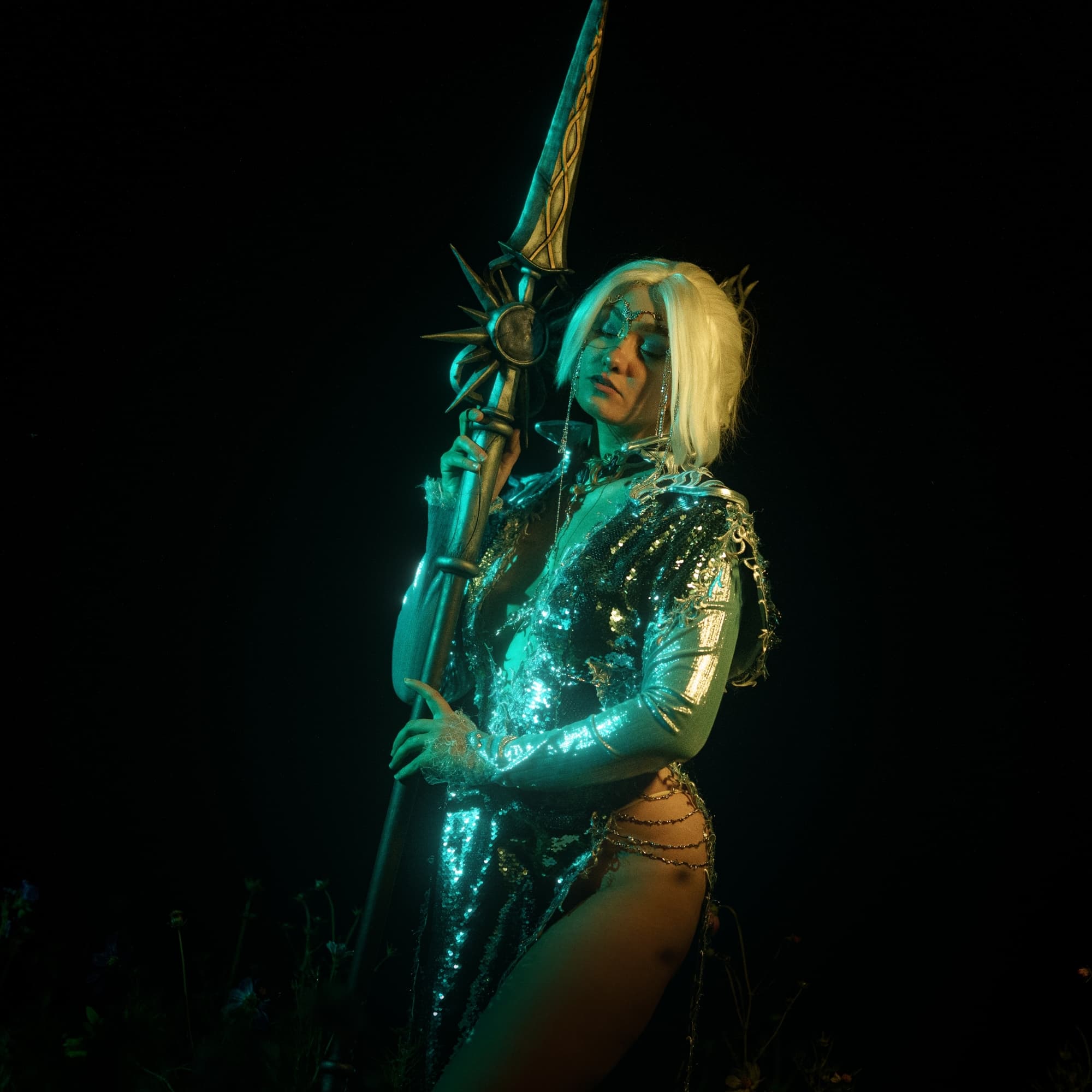 Shadowheart  - Baldur's Gate cosplay photoshoot cover