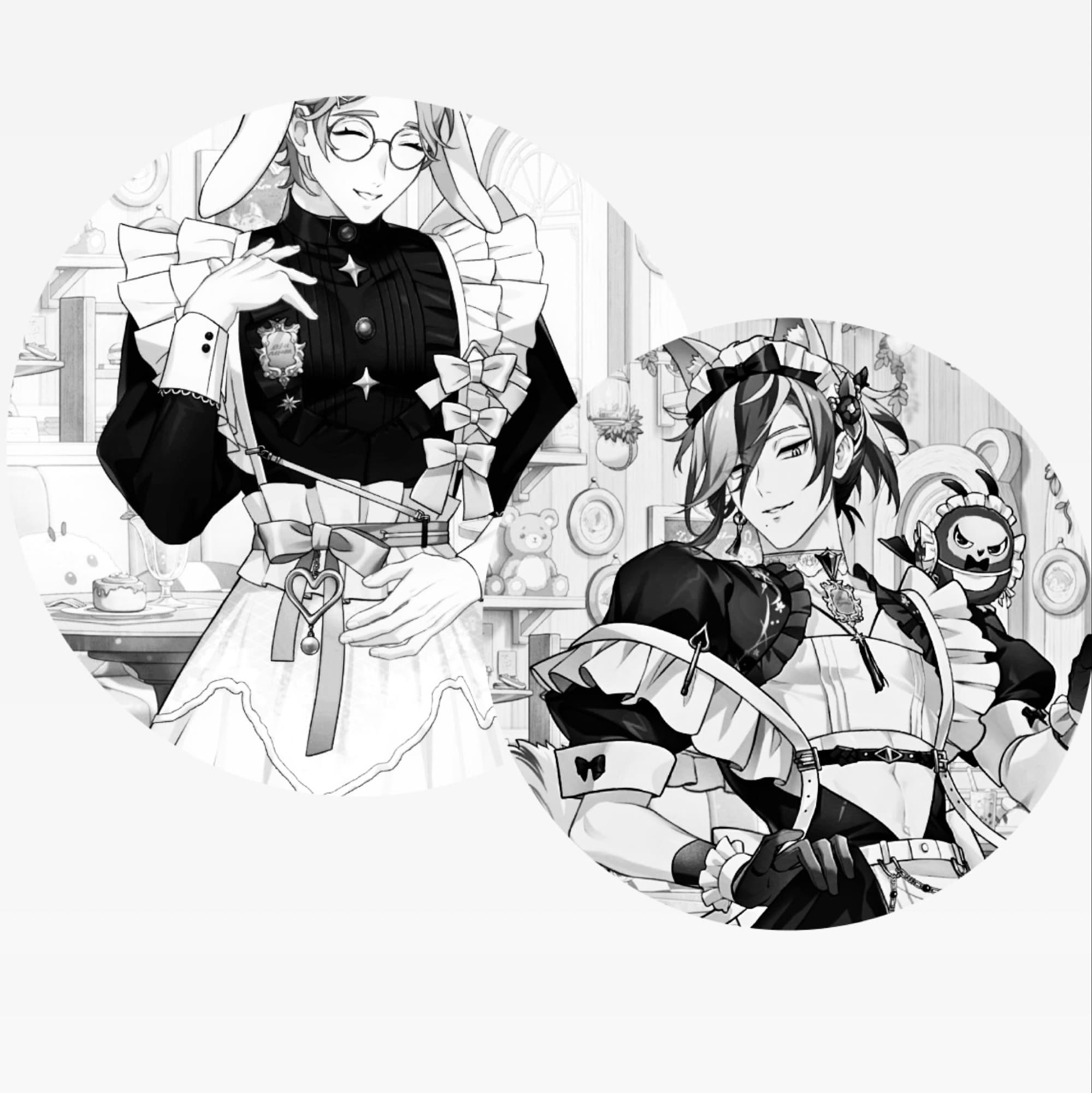 Rei & Olivine maid - NU: Carnival cosplay photoshoot cover