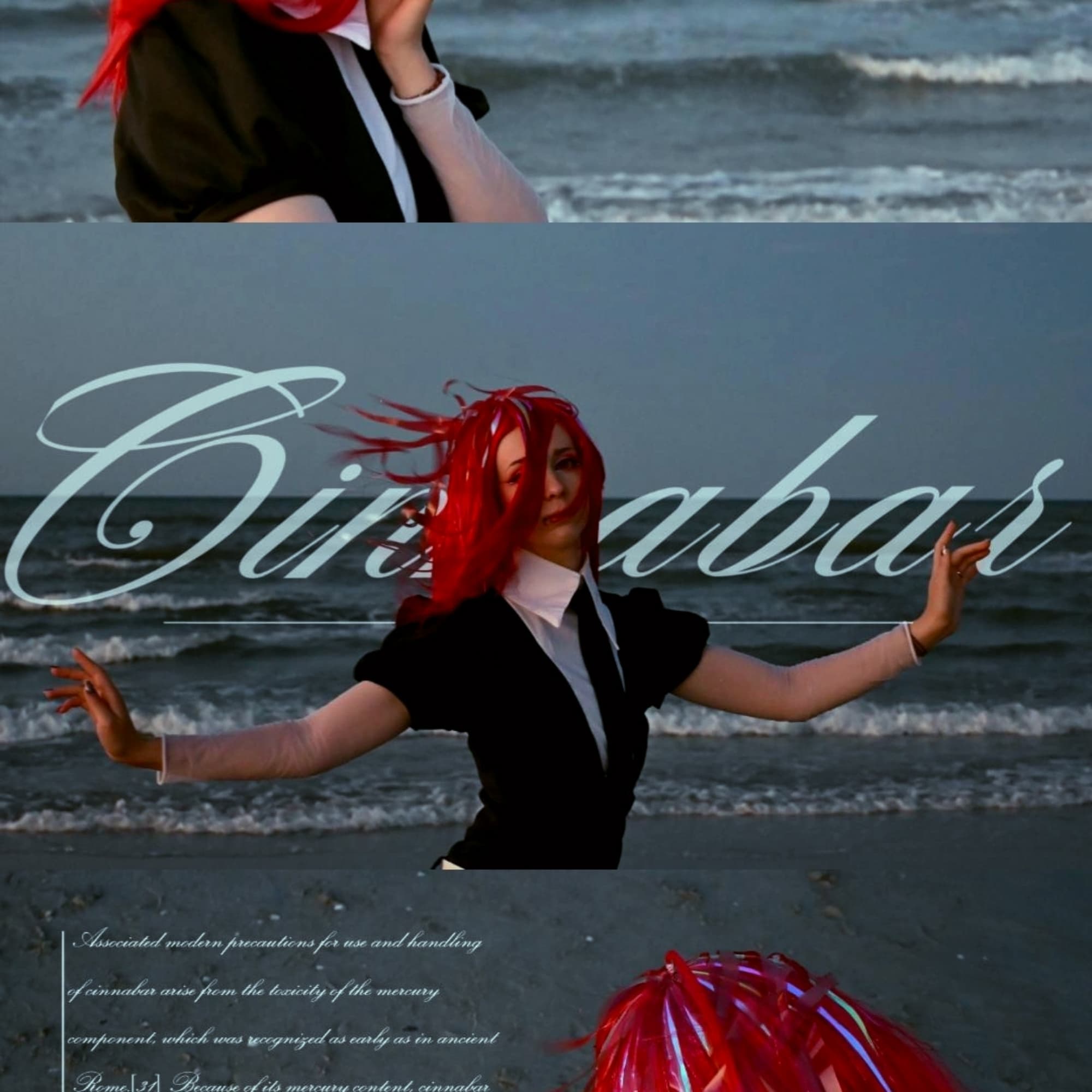 Cinnabar  - Land of the Lustrous cosplay photoshoot cover