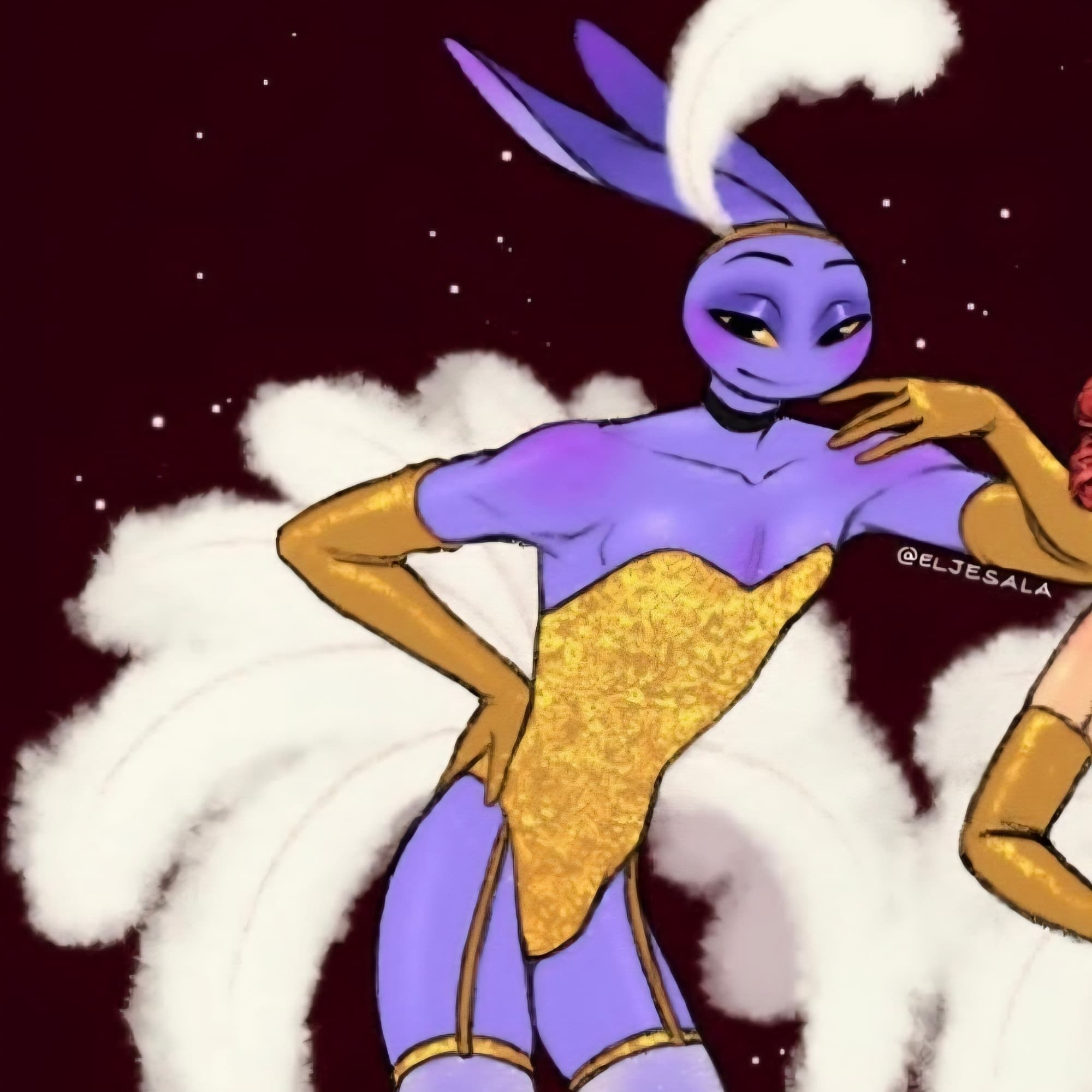 Jax version cabaret 🐰👯‍♀️~